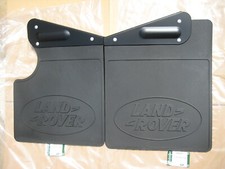 Land  Rover Defender 90, Mud flap Set, Rear, + Brackets GENUINE OEM LR055340,332