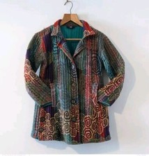 Nila rubia 100% wool Indian patterned jacket, handmade