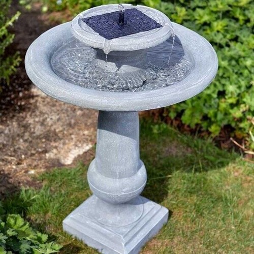 Solar water feature - solar, fountain