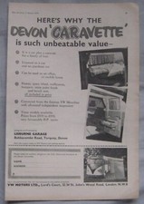 1959 Volkswagen Devon Camper