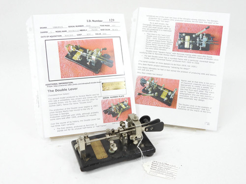 Vibroplex double lever vintage - lever,