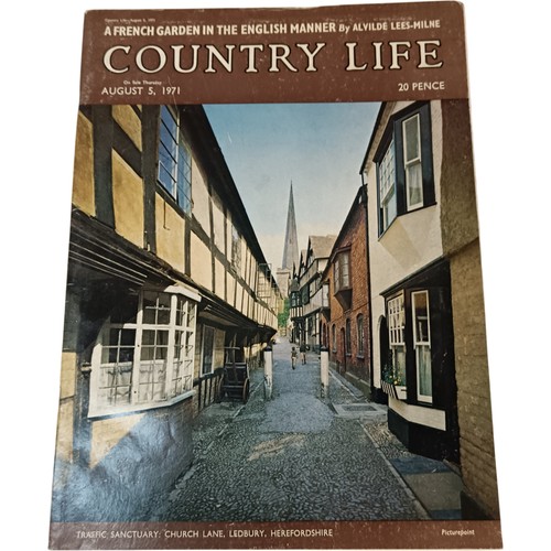Country life magazine august - country,