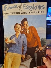 Knitting Pattern Vintage Emu