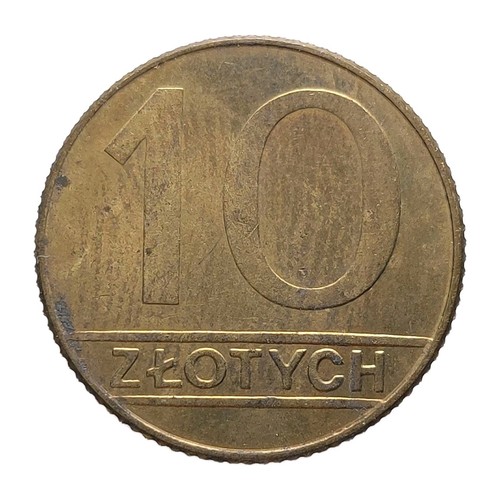 1990 poland zloty coin - poland,