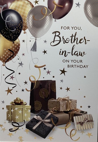 Brother law birthday - in, card