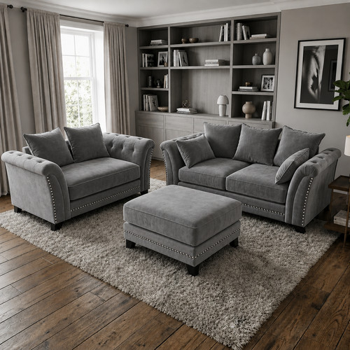 Harrison velvet sofa - harrison, set