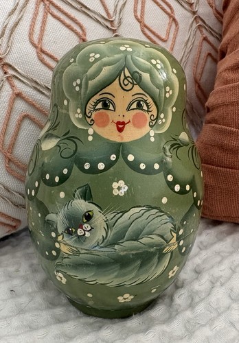Vintage russian matryoshka - vintage,