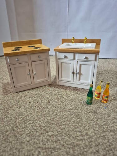 Dolls house cooker sink - dolls,