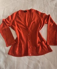 M&S Vibrant Burnt Orange Wool