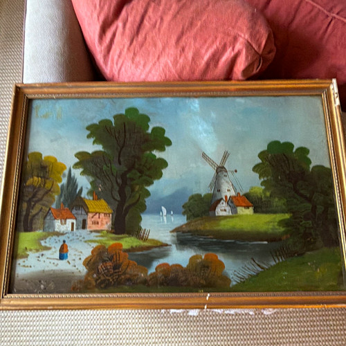Dutch realism landscape - dutch,