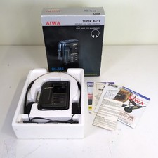 Aiwa HS-G53 Super Bass w Headphones Boxed Manual Papers Personal Cassette Player