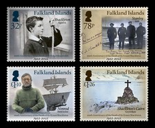 FALKLAND ISLANDS  2022, CENTENARY OF THE DEATH OF ERNEST SHACKLETON, 4v., MNH