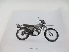 1978 HONDA XL-100 FACTORY