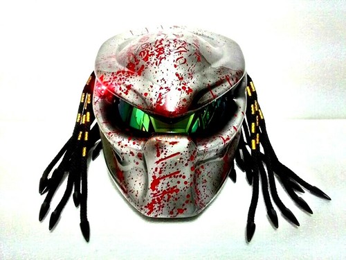Metallic silver predator - silver,