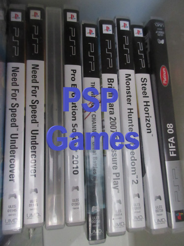 Playstation psp games very - psp,