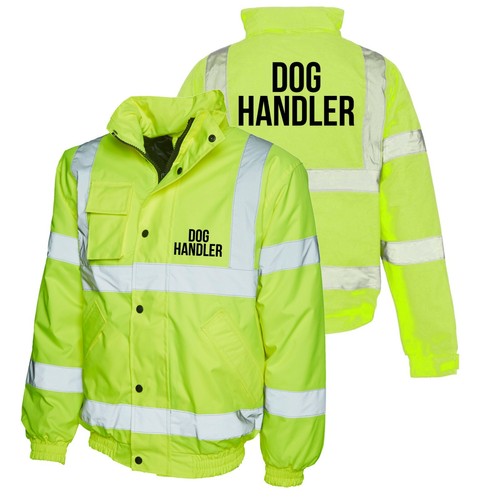 Dog handler viz vis - viz,