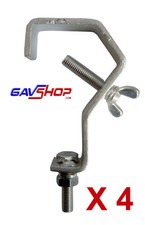 4 x Professional Heavy Duty Disco Lighting Truss G Clamp for Trussing up to 50mm