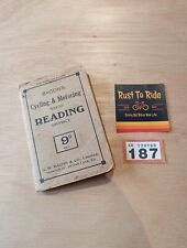 Vintage Cycling Map Reading #187