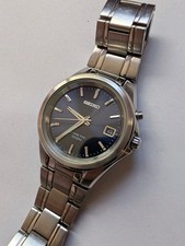 Seiko Kinetic Gents Working Watch 7 inch wrist 5M62-0D50