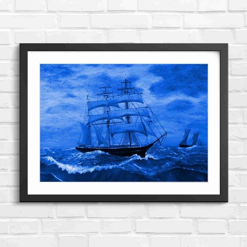 Vintage sailing ship - vintage,