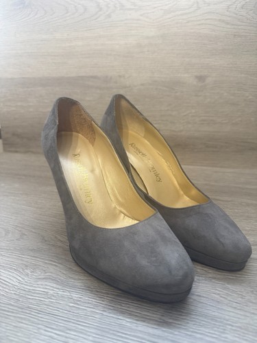 Russell bromley grey suede - &,