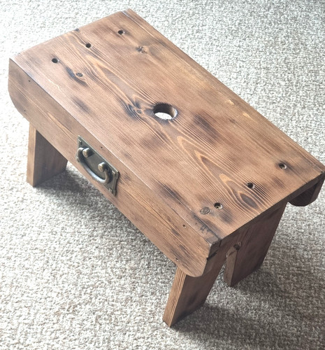 Hand made stool cracket - stool/,