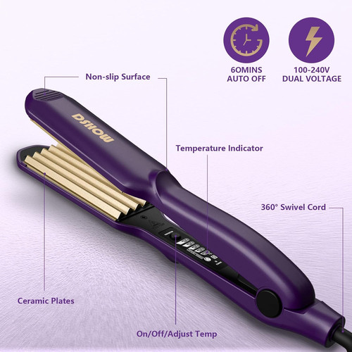 Crimping iron hair crimper - crimper, for