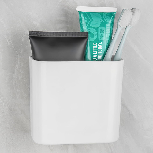 Wall mount toothbrush holder - toothbrush,