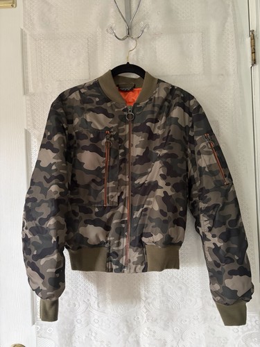 Topshop camo bomber jacket - topshop,