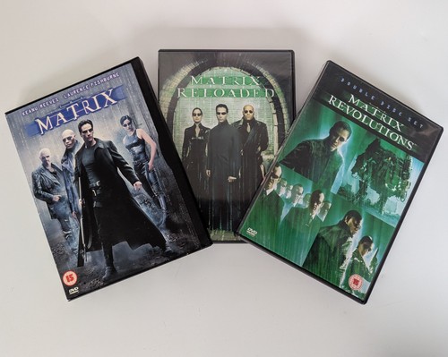 The matrix trilogy dvd - trilogy,