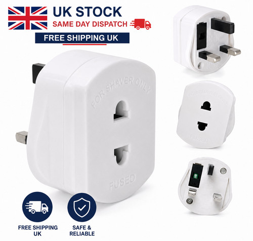 Shaver plug adaptor shaving - adaptor,