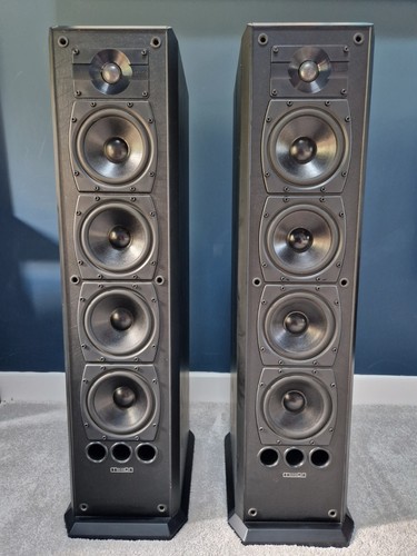 Mission 753 black ash speakers - mission,
