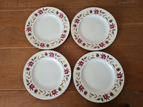 Burleigh ware dinner - x,