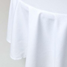Cotton Round Tablecloth 6 to 8 seater Large Circular 178 cm Washable Hand Woven