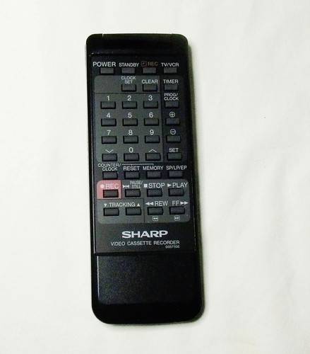 Sharp g0577ge vcr remote - vcr,