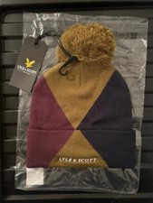 Lyle & Scott Bobble Beanie Hat