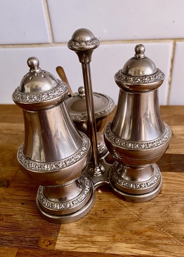 Ianthe silver plated condiment - ianthe,