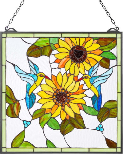 Stained glass window panel 20 - window,