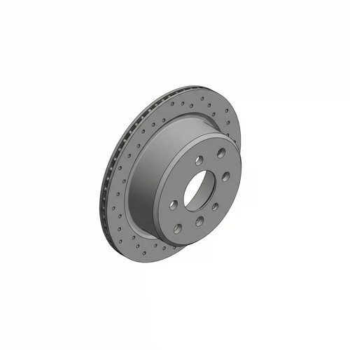 Brake disc solid - 2x,