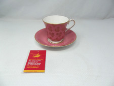 Aynsley Pink & Gold Cup & Saucer                                  JL9