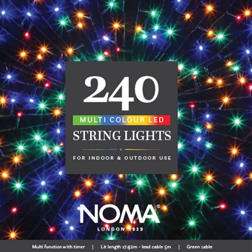 Noma 240 led multi - led,