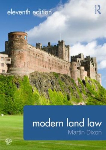 Modern land law paperback - land,