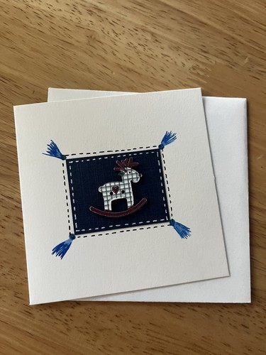 Handmade mini greetings card - mini,