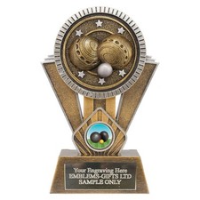 Lawn Bowl`s And Jack Award Apex 180mm Trophy Engraved Free