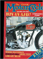 THE CLASSIC MOTORCYCLE APRIL