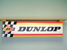 Dunlop tyres banner - dunlop, vintage