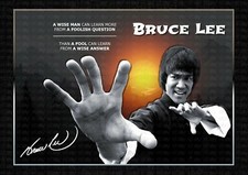 BRUCE LEE  - SIGNED ORIGINAL