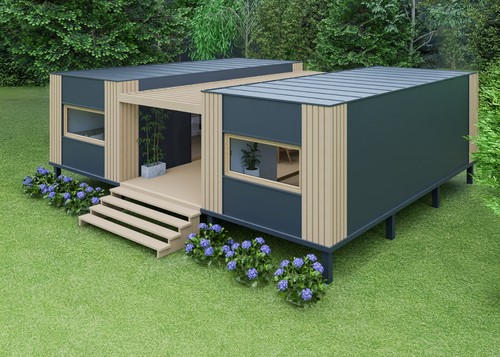 Tiny house mobile holiday - tiny, house,