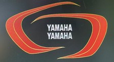 YAMAHA RD350 / 250LC  TANK DECAL KIT,  Mars Bar,