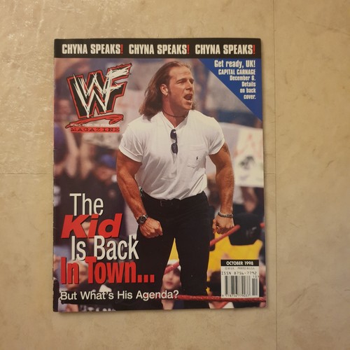 Wwf magazine october 1998 - magazine,